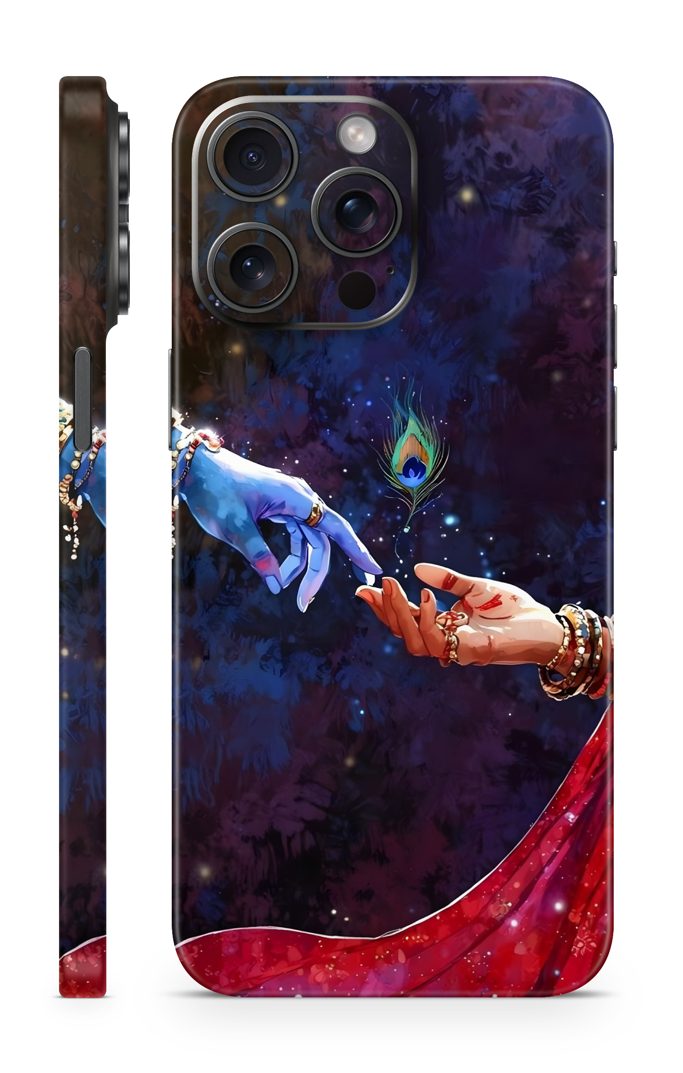 Radha Krishna Mobile Skin