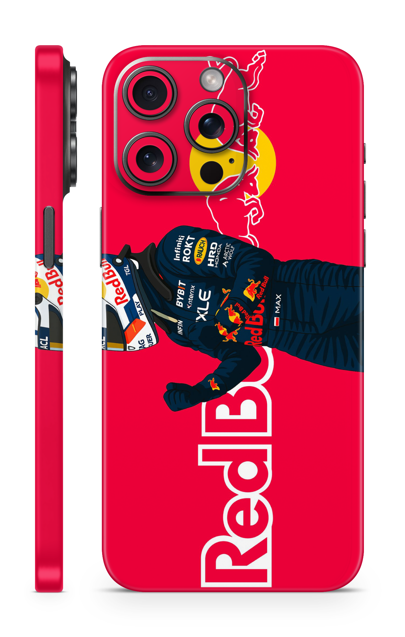 Red Racing Driver Edition Mobile Skin