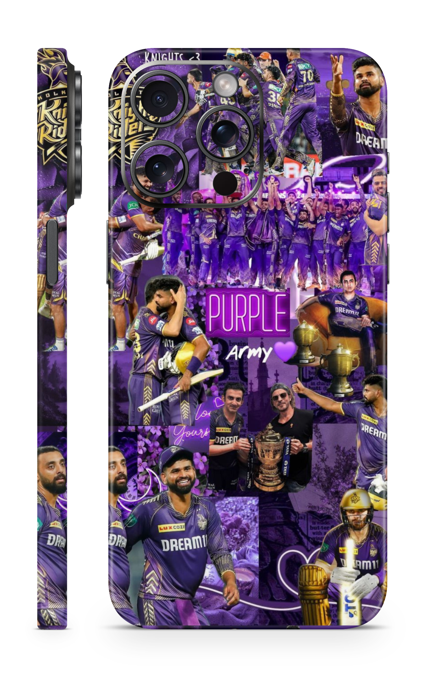 KKR Purple Army Mobile Skin