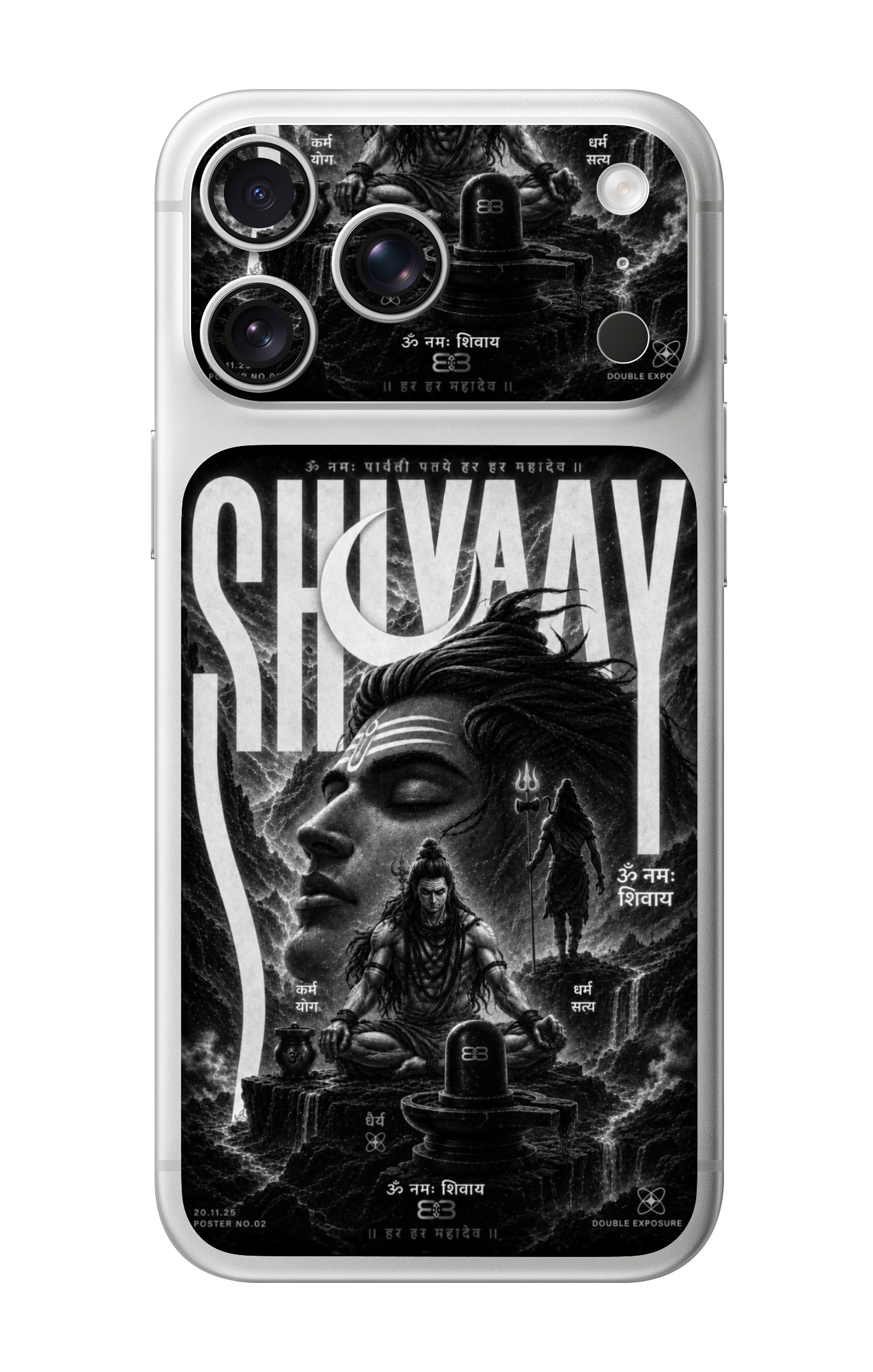 Shivaay Mahadev Camera & Pocket Skin for iPhone 17 Pro / 17 Pro Max