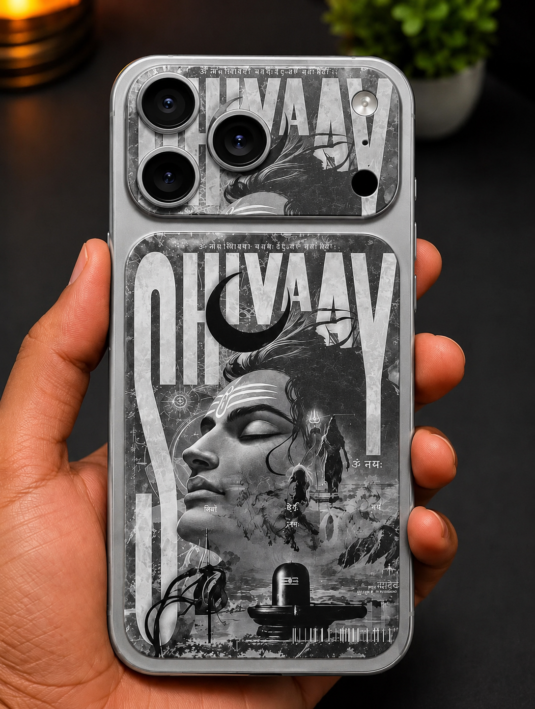 Shivaay Mahadev Camera & Pocket Skin for iPhone 17 Pro / 17 Pro Max
