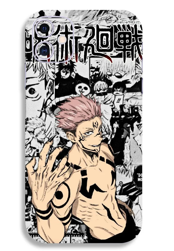 Jujutsu Kaisen Mobile Skin: Transform Your Device with Iconic Designs – WORTHWRAP  MOBILE SKINS