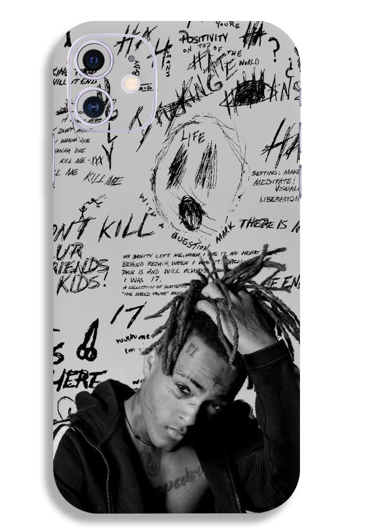 Buy XXXTentacion Mobile Skin - Trendy & Unique Designs WORTHWRAP MOBILE SKINS Buy XXXTentacion Mobile Skin - Trendy & Unique Designs WORTHWRAP MOBILE SKINS