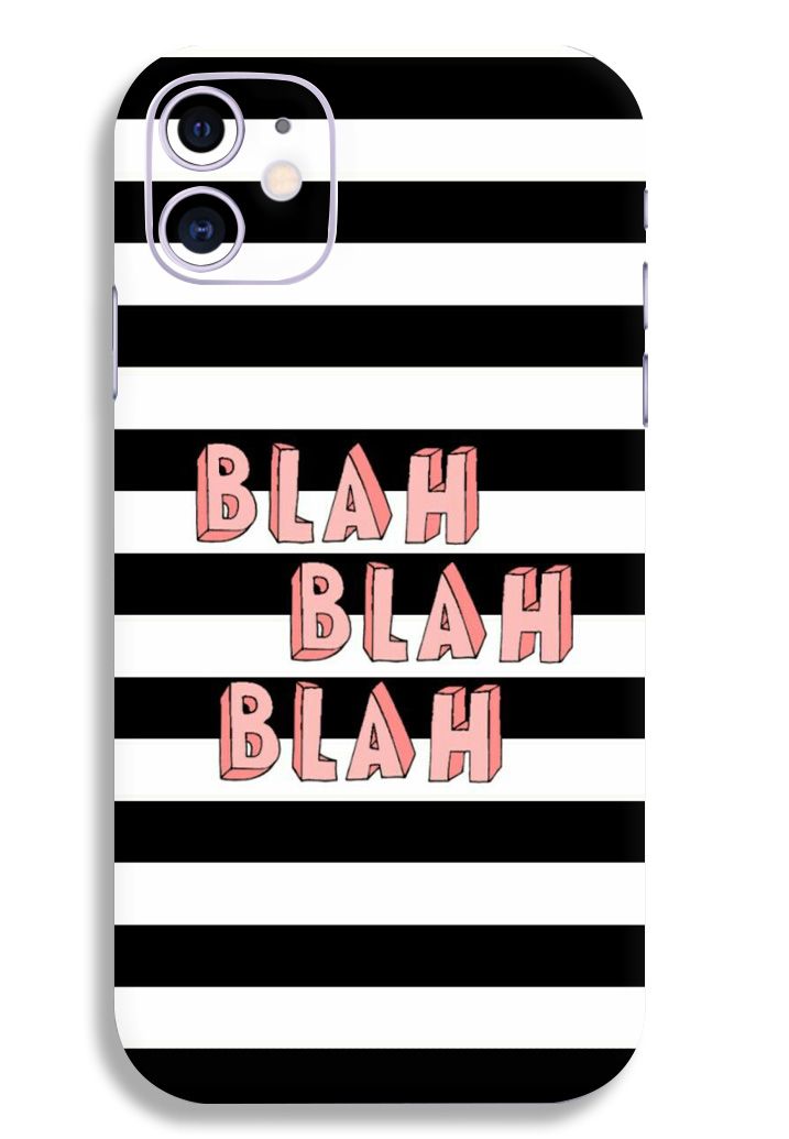 Blah Blah Blah Mobile Skin