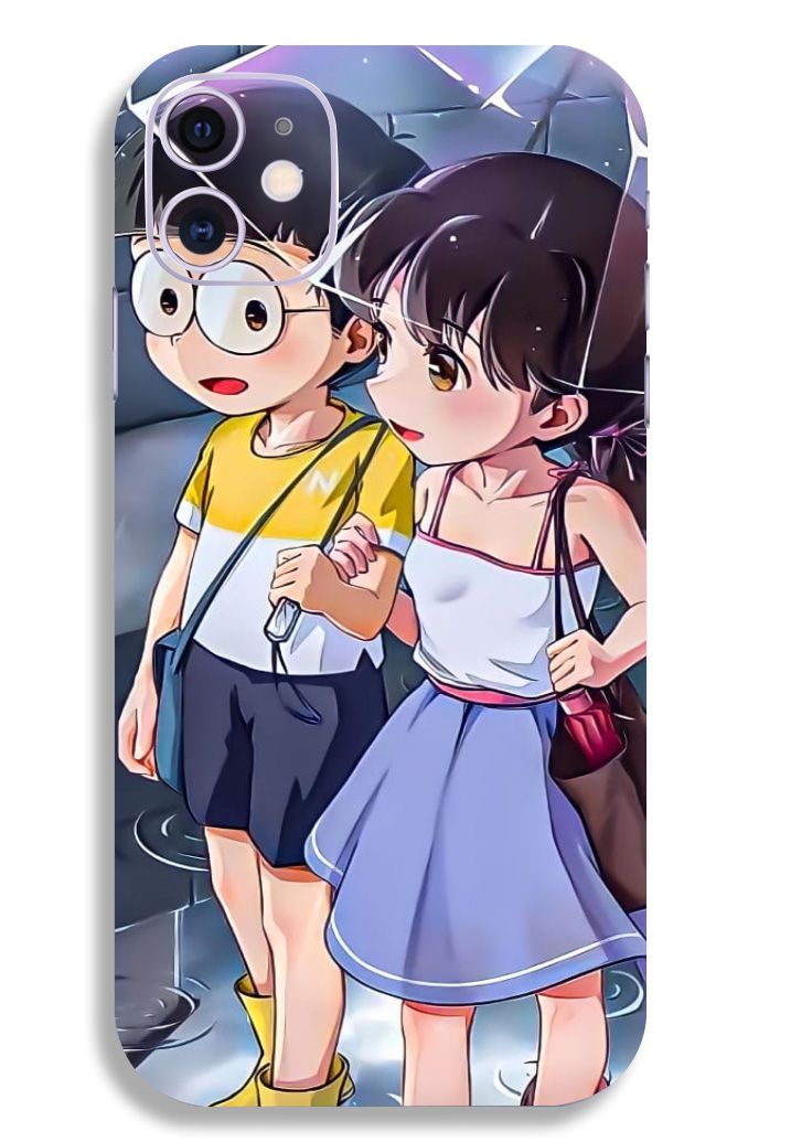Nobita and Sizuka Mobile Skin