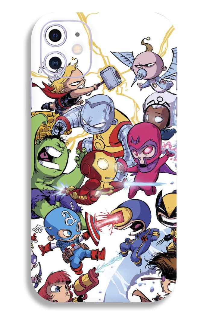 Avenger-Babies vs X-Babies Mobile Skin