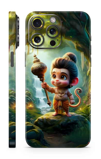 Hanuman Ji Mobile Skin โ Divine Protection for Your Device