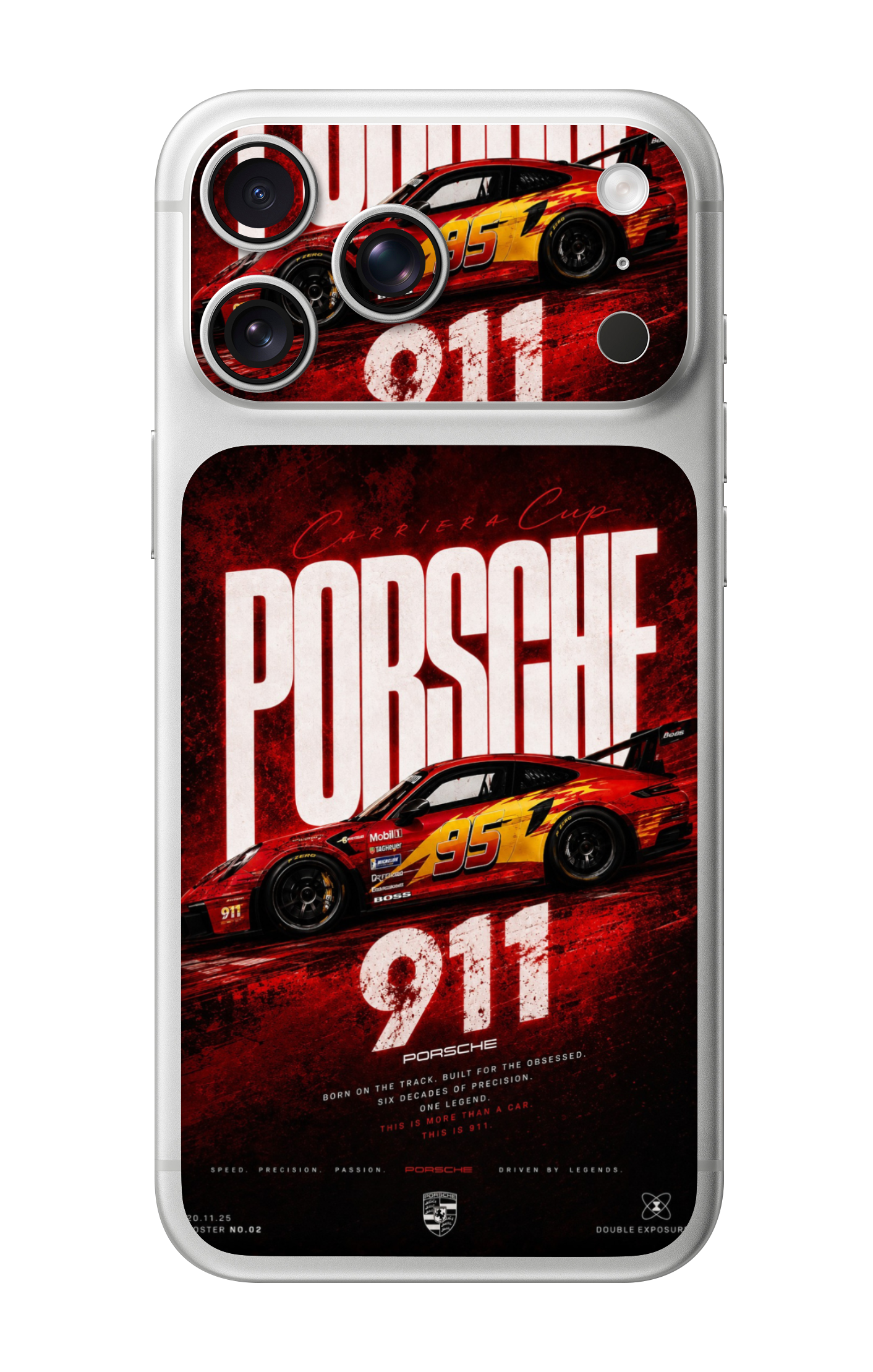 911 Racing Camera & Pocket Edition Mobile Skin for iPhone 17 Pro & 17 Pro Max