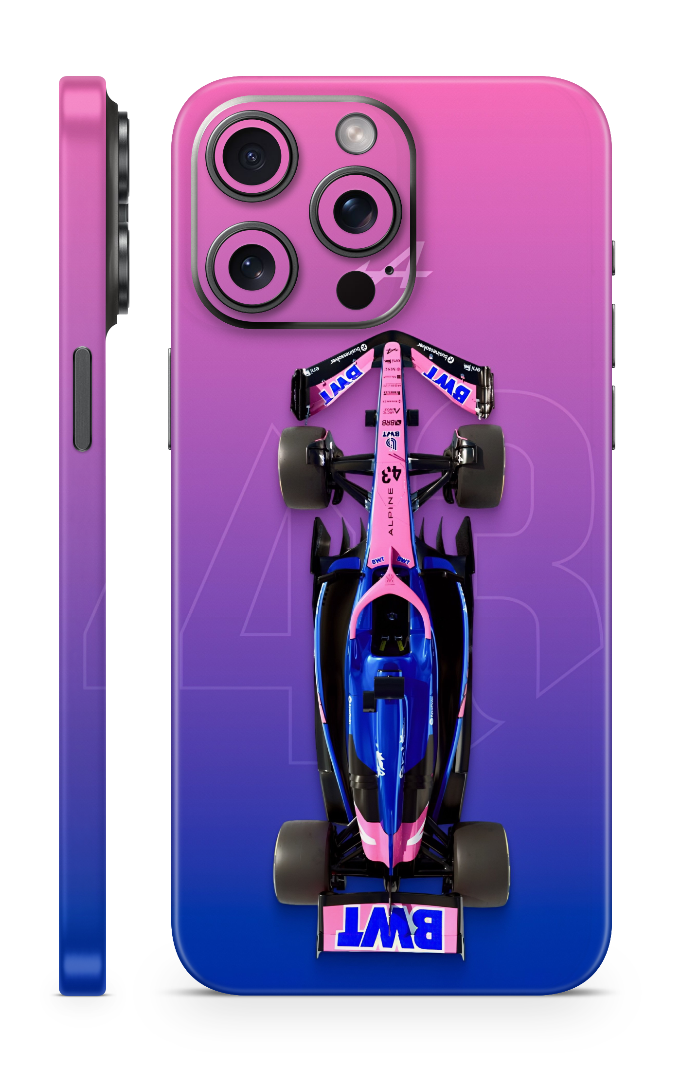Alpine F1 Pink Edition Mobile Skin