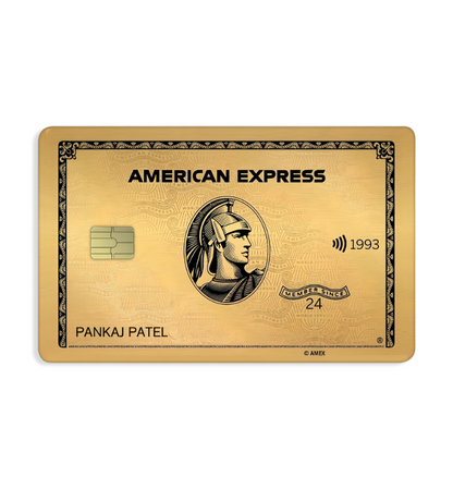 American Express Gold Card Skin