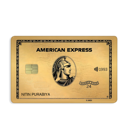 American Express Gold Card Skin