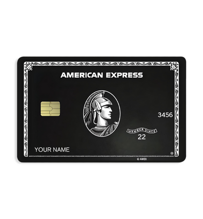 American Express Black Card Skin