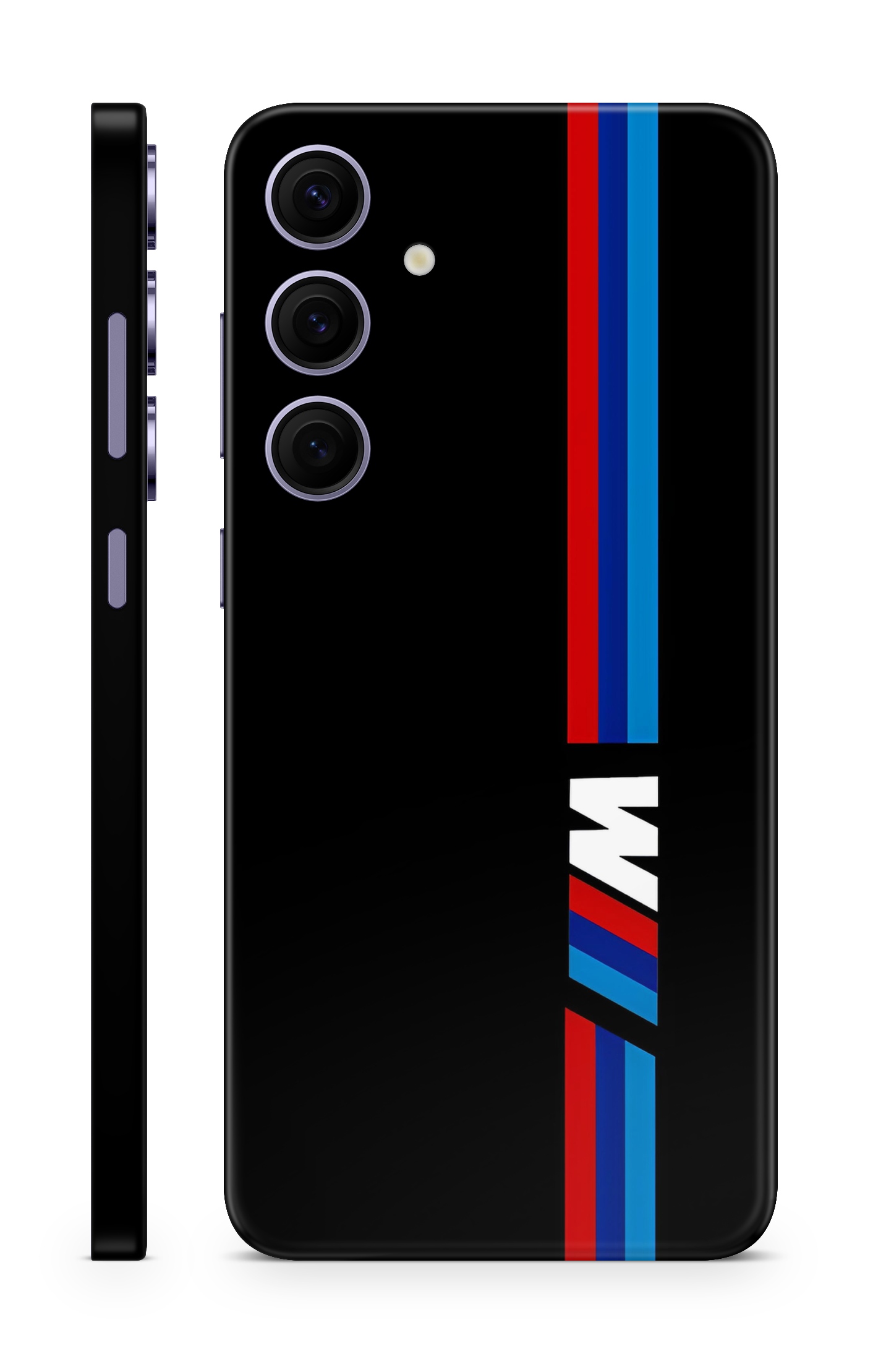 BMW M Style Racing Stripe Mobile Skin