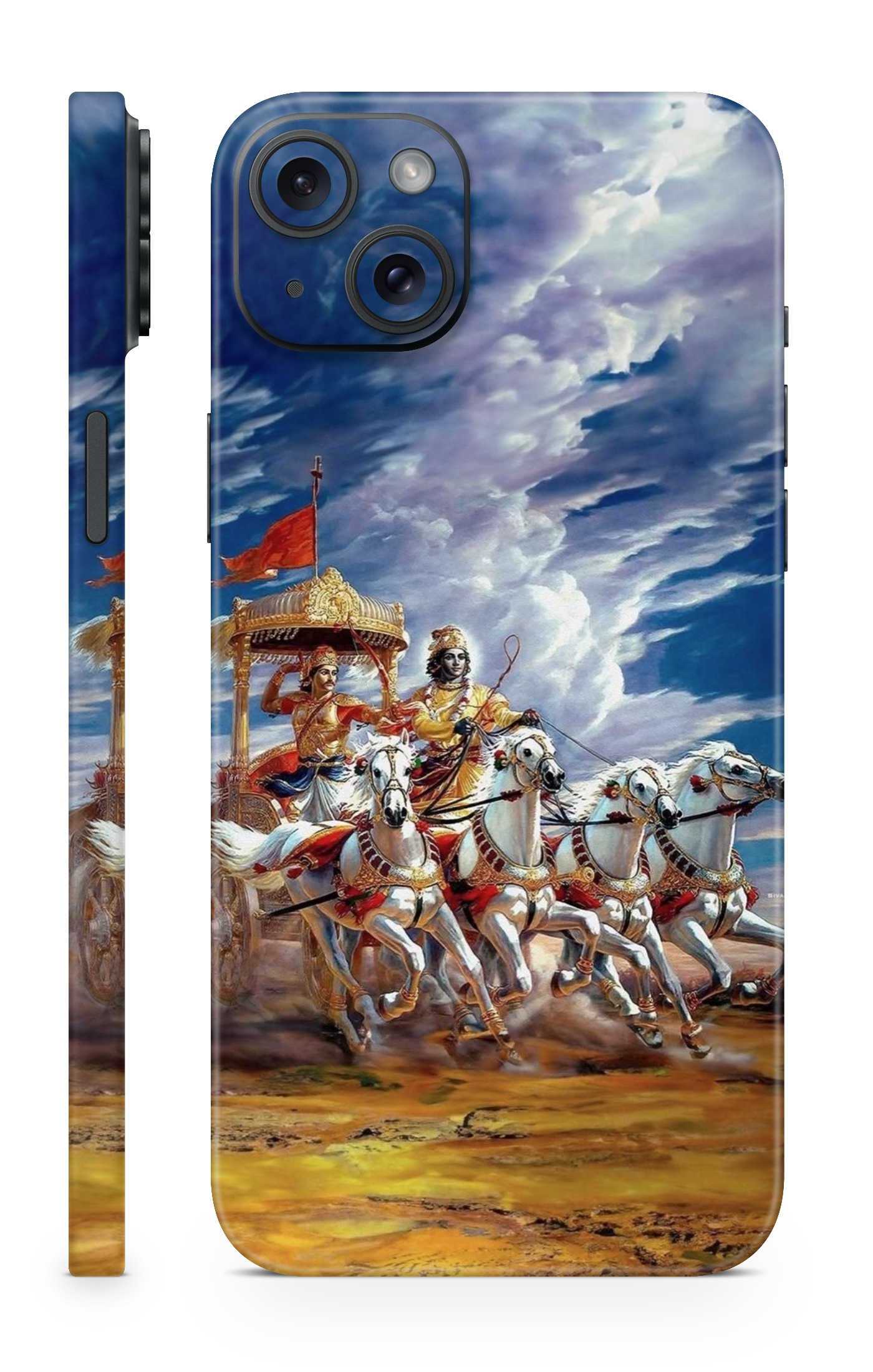 Bhagavad Gita – Shree Krishna & Arjun Mobile Skin