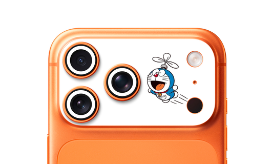 Blue Flying Cat – iPhone 17 Pro & 17 Pro Max Camera Skin