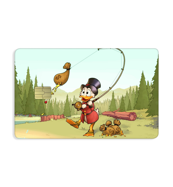 Gold Fishing Card Skin