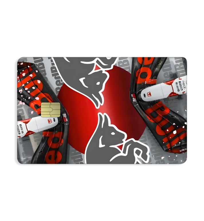 Red Bull Racing Card Buy Red Bull Racing Card Skin | F1 Inspired Design for Cards ...
