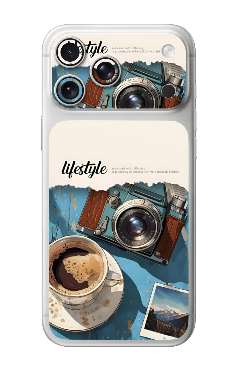 Camera Coffee Aesthetic Skin for iPhone 17 Pro / Pro Max – WORTHWRAP ...