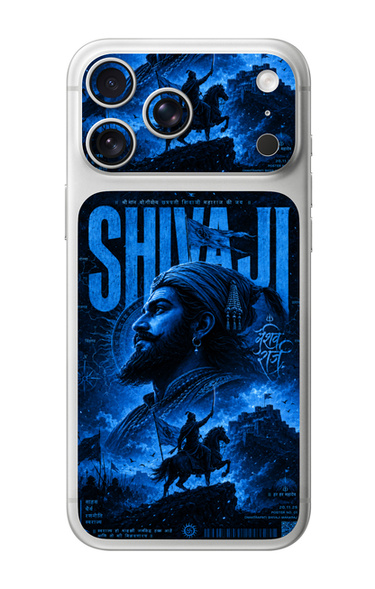 Chhatrapati Shivaji Maharaj Camera & Pocket Edition Mobile Skin for iPhone 17 Pro & 17 Pro Max