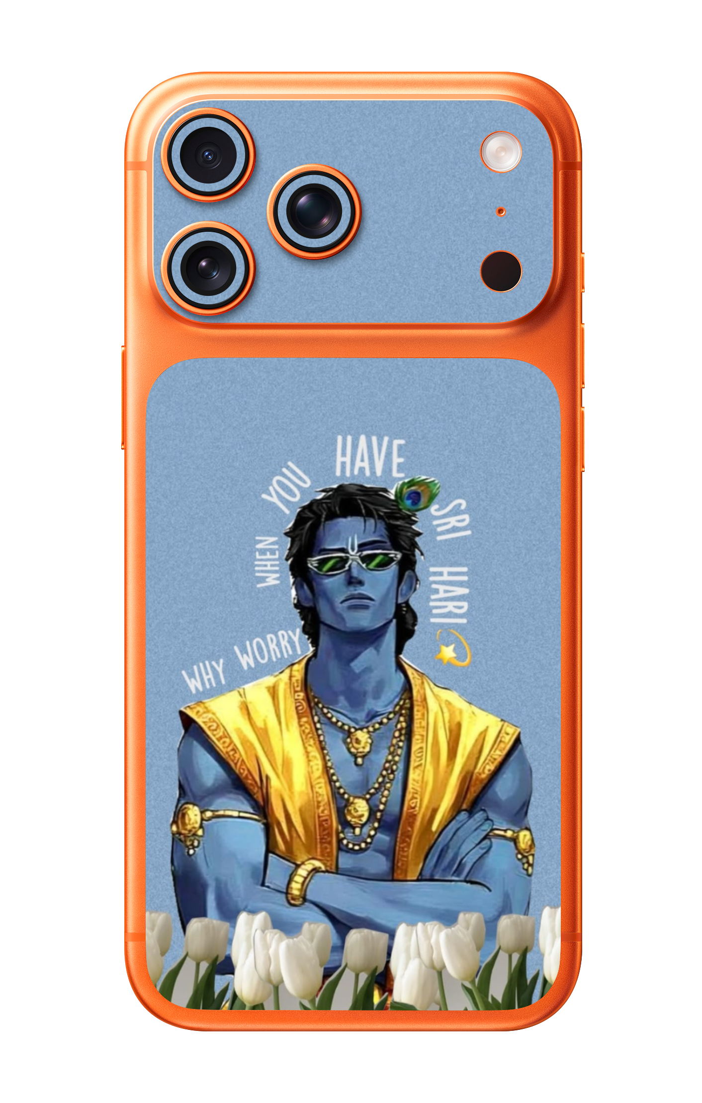 Cool Krishna Pocket & Camera Mobile Skin for iPhone 17 Pro & 17 Pro Max