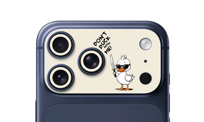 Don’t Duck With Me Duck – iPhone 17 Pro & 17 Pro Max Camera Skin