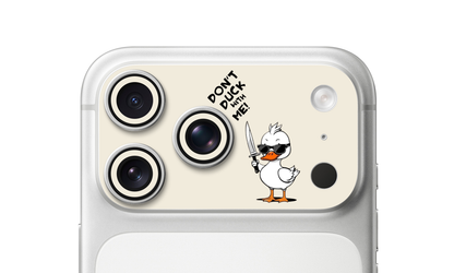 Don’t Duck With Me Duck – iPhone 17 Pro & 17 Pro Max Camera Skin