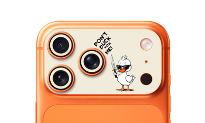 Don’t Duck With Me Duck – iPhone 17 Pro & 17 Pro Max Camera Skin