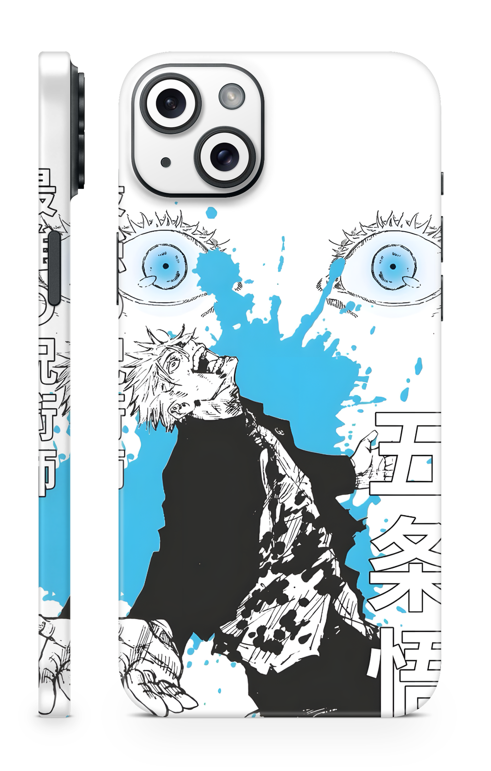 Unleash Cursed Energy: Gojo Satoru Mobile Skin – WORTHWRAP MOBILE SKINS