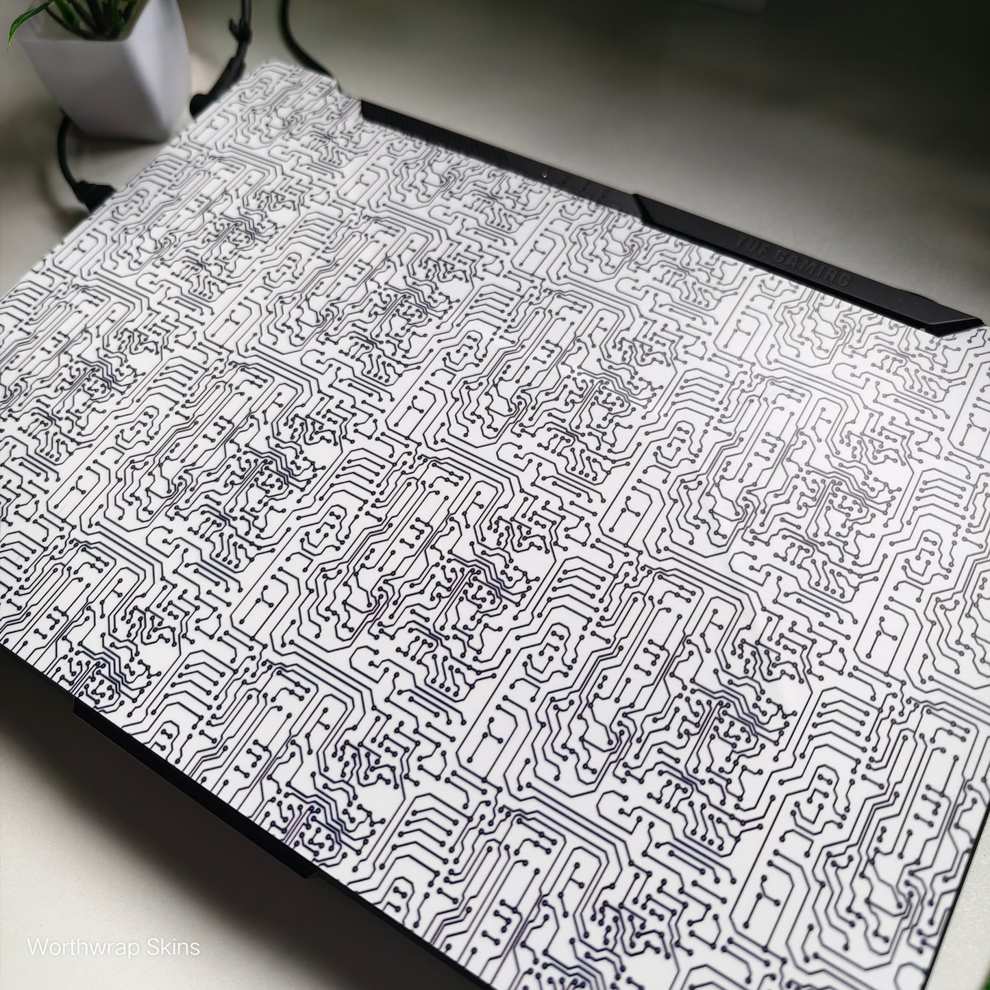 Seamless Circuit Laptop Skin