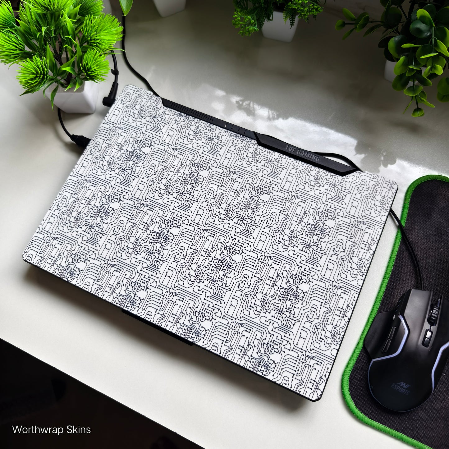 Seamless Circuit Laptop Skin