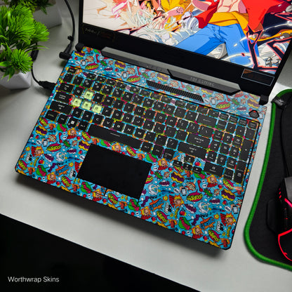 Comic Laptop Skin