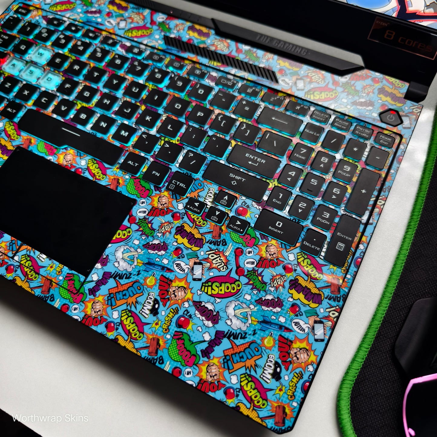 Comic Laptop Skin