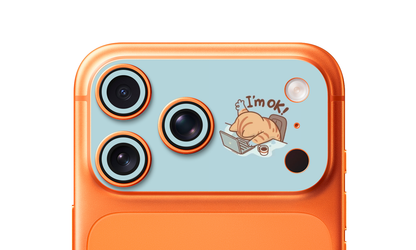 I’m OK Cat – iPhone 17 Pro & 17 Pro Max Camera Skin