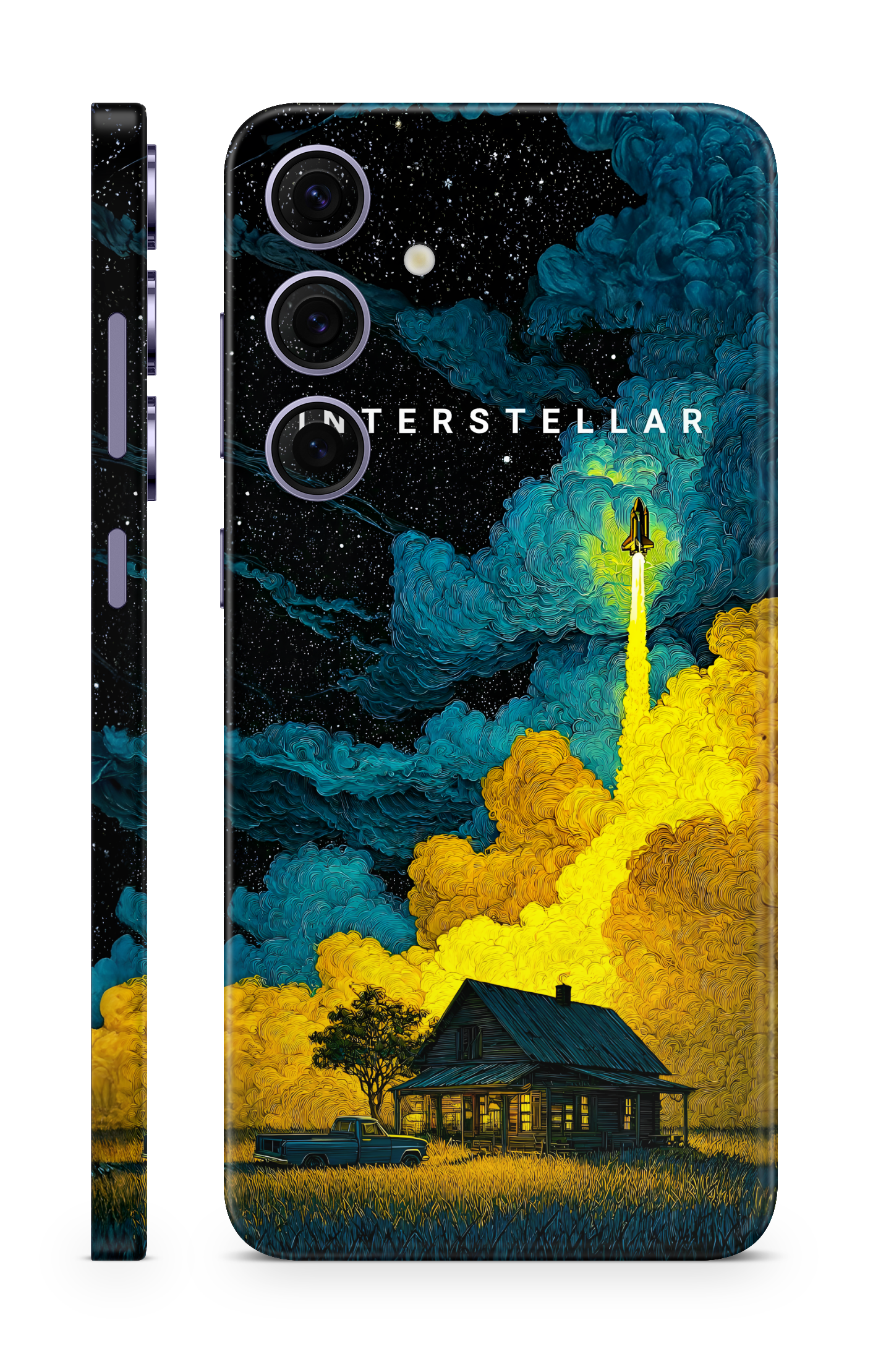 Interstellar Mobile Skin
