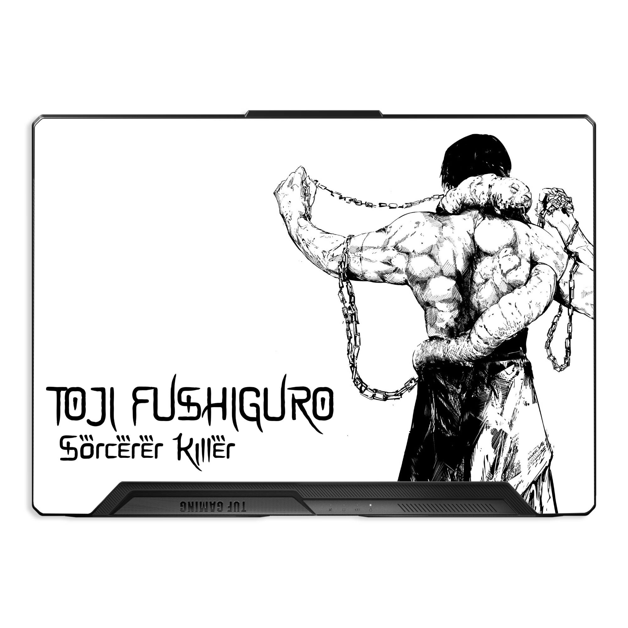 Toji Reverse Skin Toji Fushiguro Laptop Skin | Jujutsu Kaisen Assassin Design - Worthwrap ...