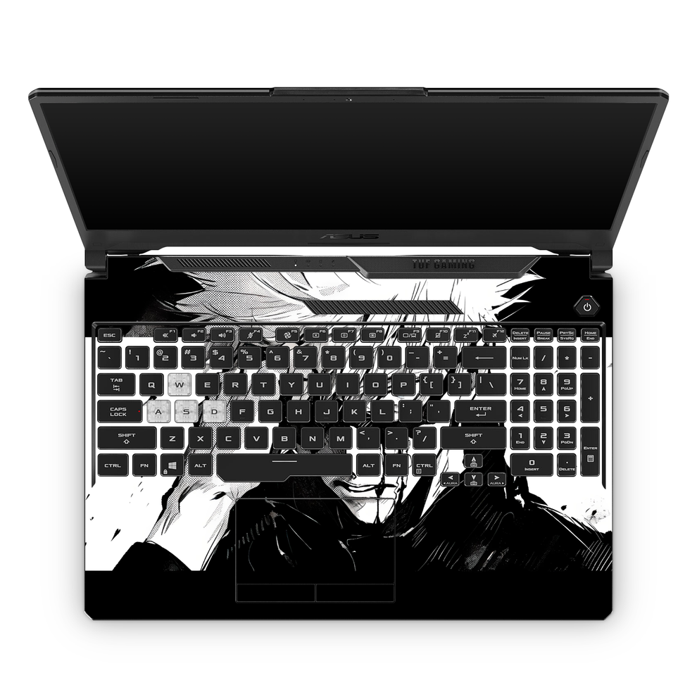 Gojo Satoru Laptop Skin – Jujutsu Kaisen Anime Wrap for All Laptops ...