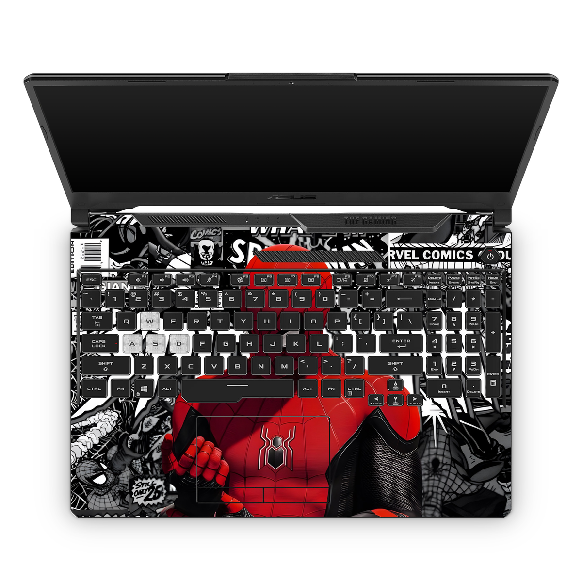 Spider-Man Laptop Skin – Marvel Superhero Web-Slinger Wrap | Worthwrap ...