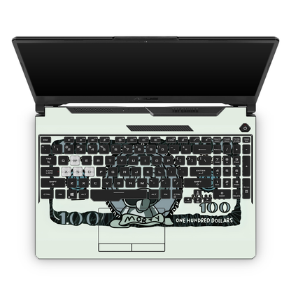 Morty Dollar Laptop Skin