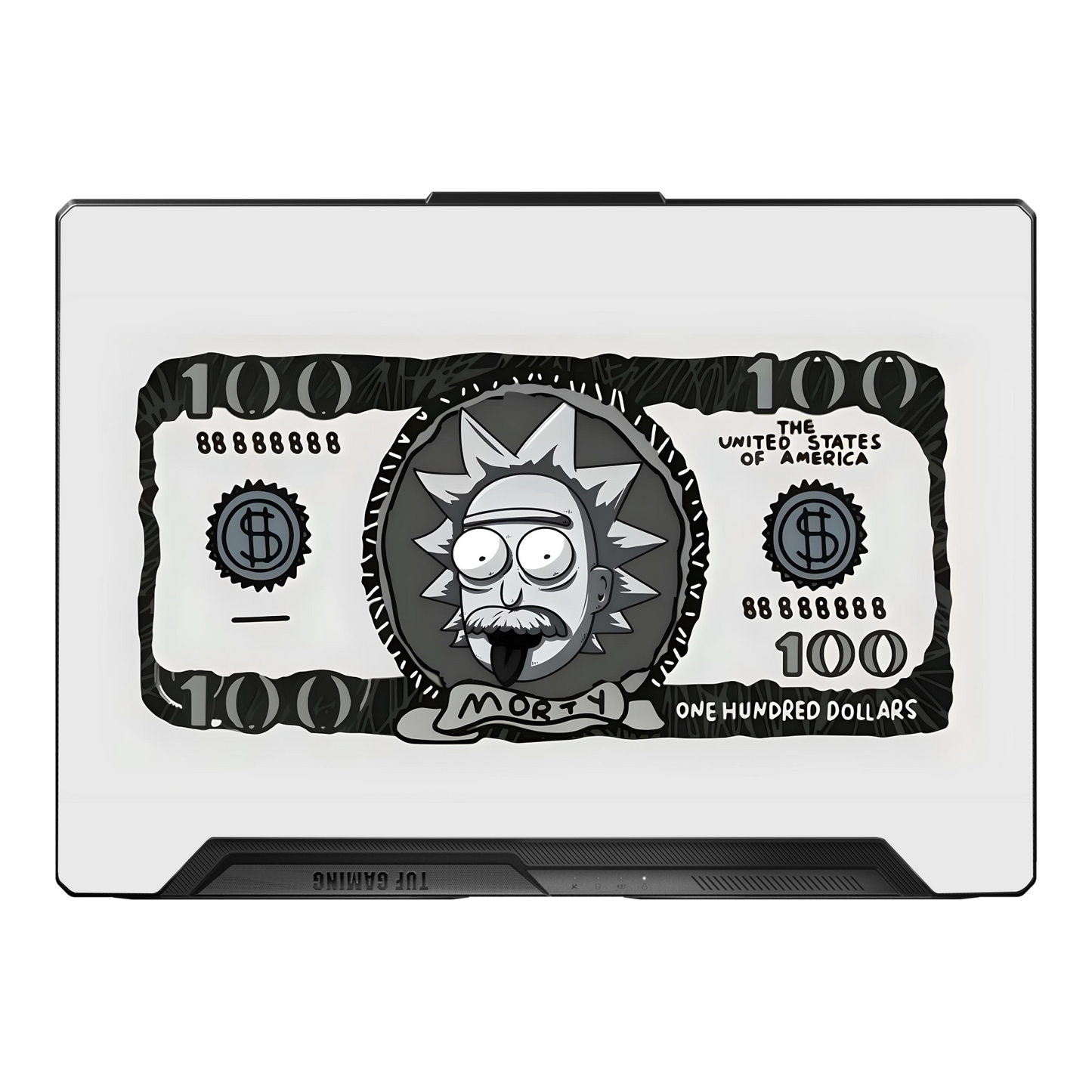 Rick Dollar Laptop Skin