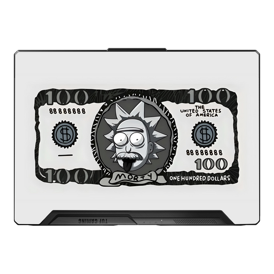Rick Dollar Laptop Skin