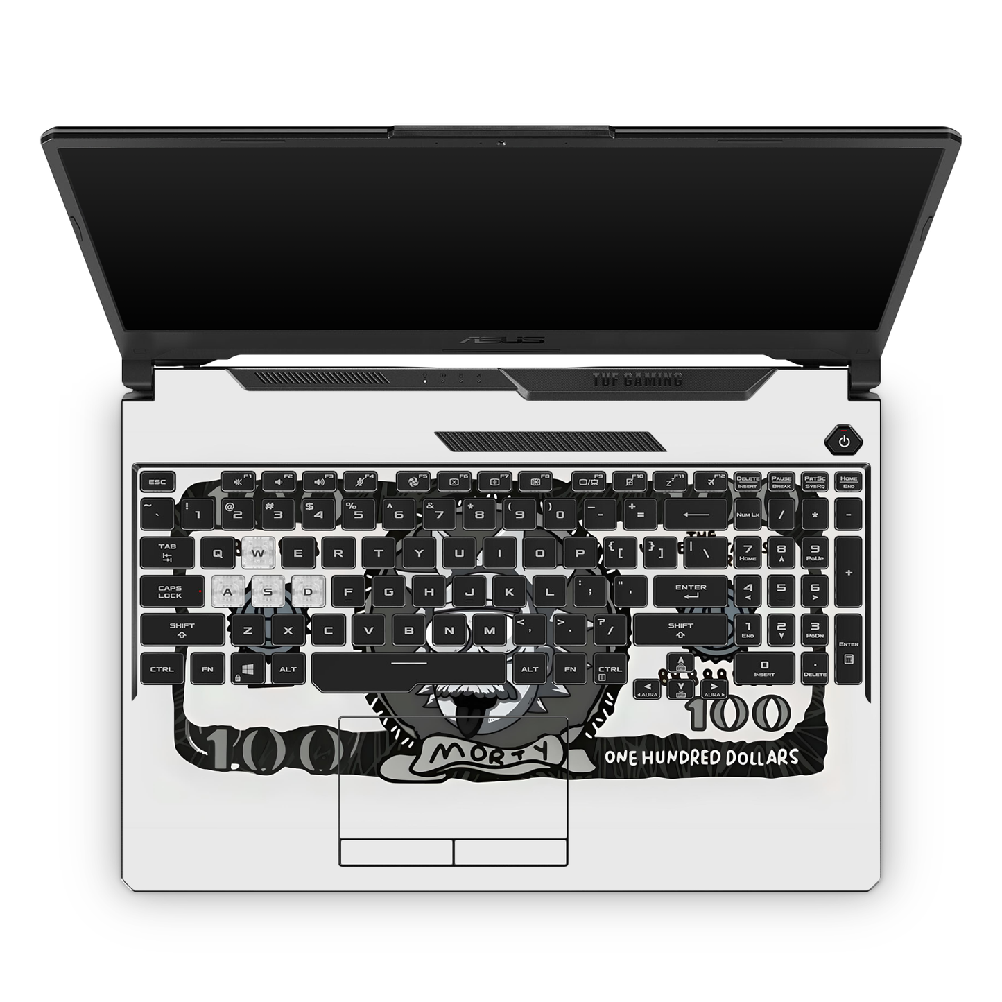 Rick Dollar Laptop Skin