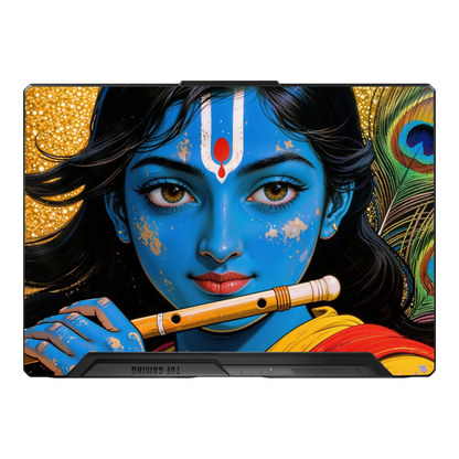 Lord Krishna Laptop Skin