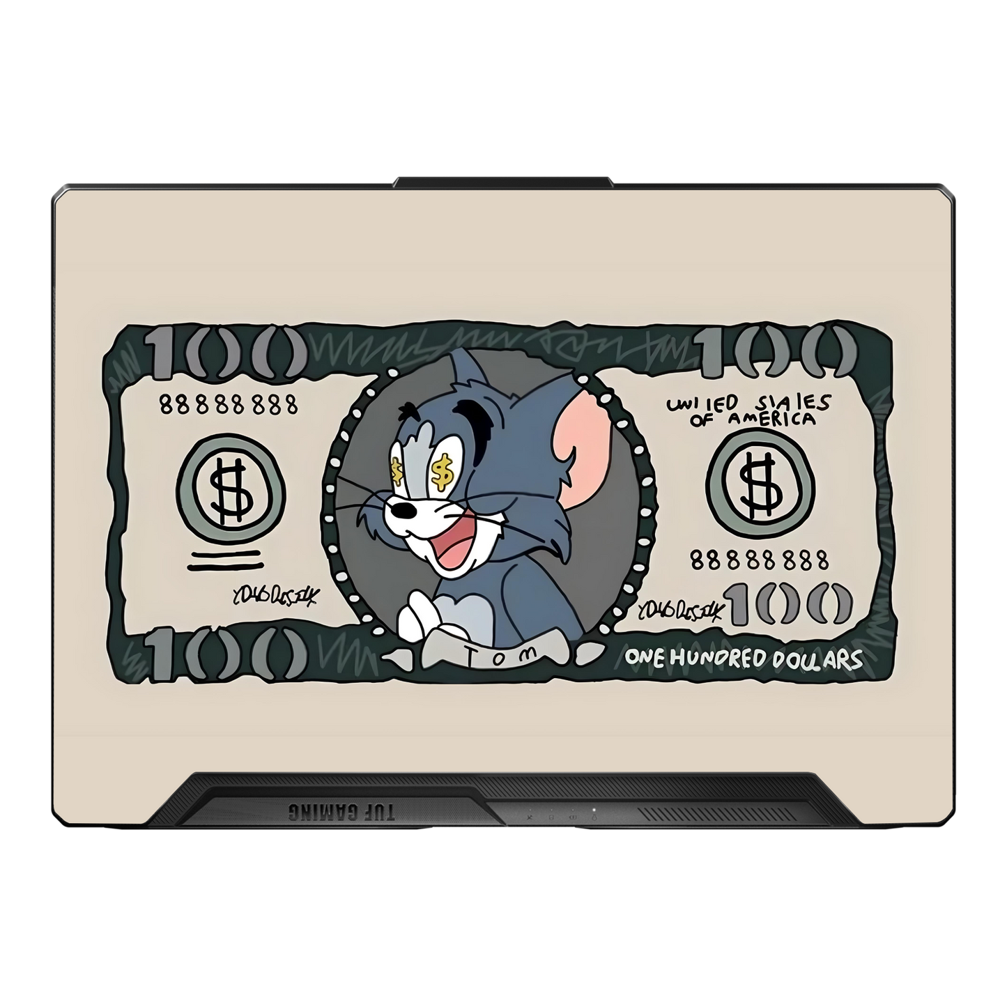 Tom Dollar Laptop Skin