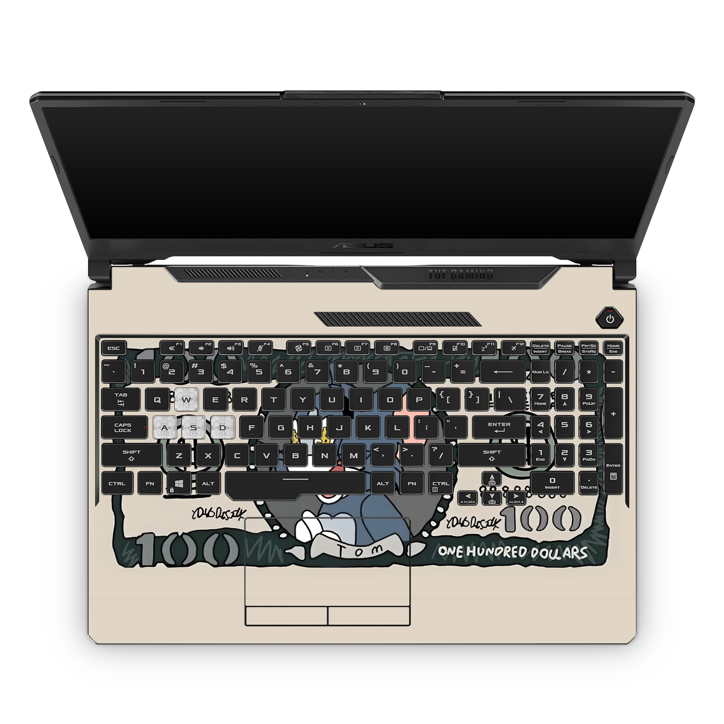 Tom Dollar Laptop Skin