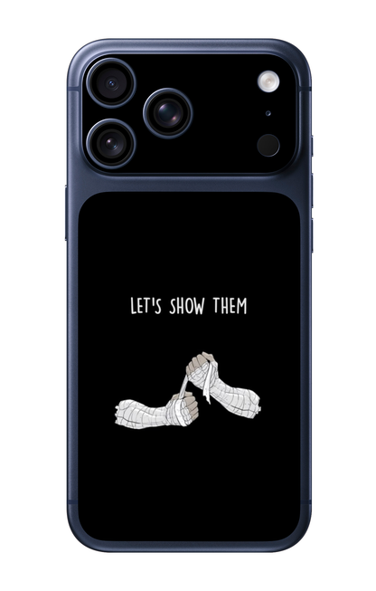 Let's Show Them Motivational Camera & Pocket Edition Mobile Skin for iPhone 17 Pro & 17 Pro Max