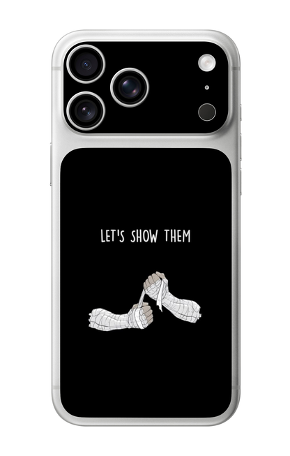 Let's Show Them Motivational Camera & Pocket Edition Mobile Skin for iPhone 17 Pro & 17 Pro Max