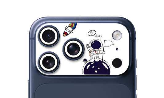 Lucky Space Explorer – iPhone 17 Pro & 17 Pro Max Camera Skin
