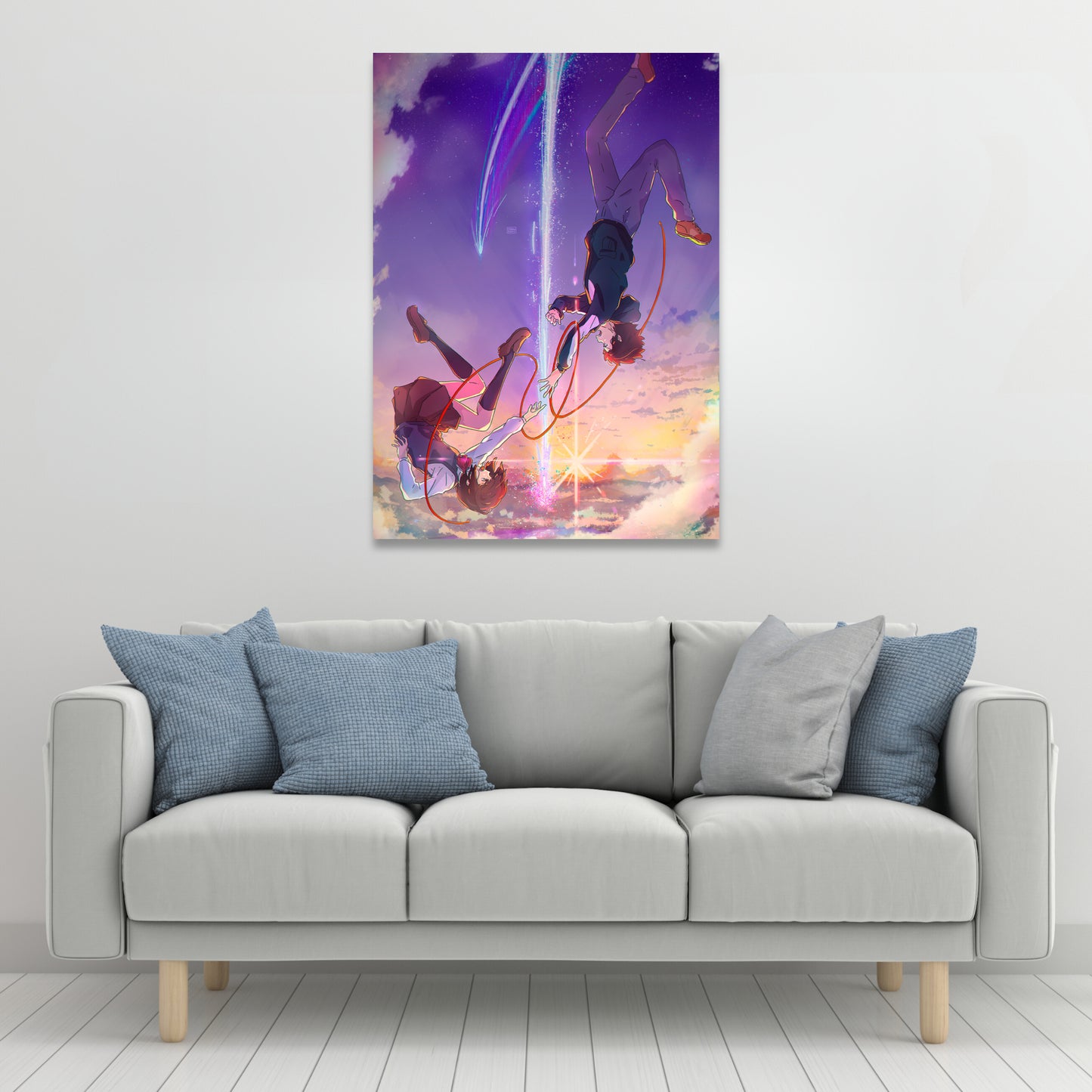 Kimi No Na Wa Metal Poster