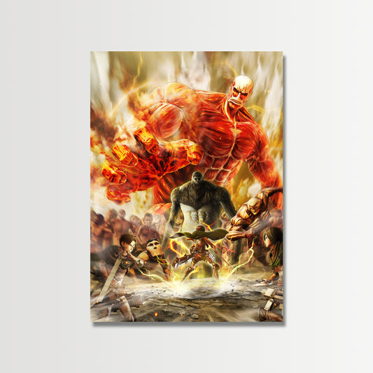 Attack on Titan Metal Poster