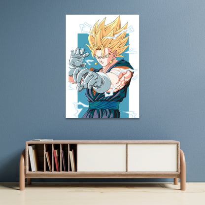 Dragon Ball Metal Poster